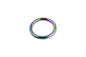 Metal rainbow circle - 25 mm 