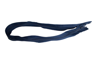 Zipper cube - split - 70 cm - navy blue 
