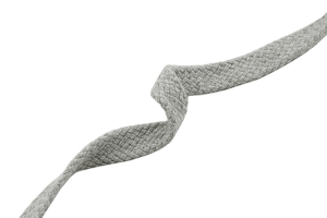 Flat cord - gray
