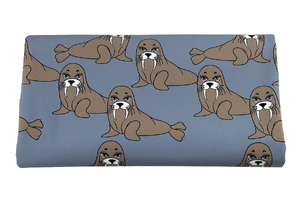 Animal Collection Walruses - blue - softshell  