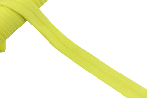 Knited bias tapes - fluo yellow