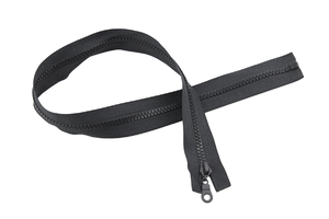 Zipper - separated - 50 cm - graphite