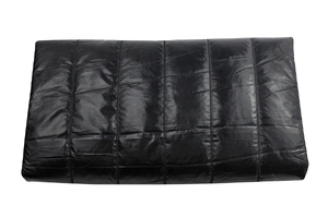 Black gloss - quilted orthalion   