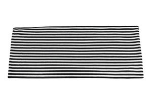 Black and white stripes - medium - viscose 