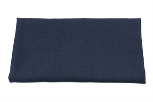 Linen fabric - light navy blue