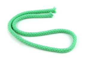 Cotton cord - bright green 8mm