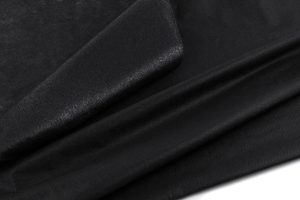 Non-woven fabric with glue - black