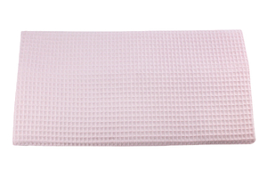 Cotton waffle fabric - waffle - light pink 