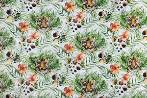 Fabric for picnic mats - tiger