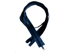 Double sided locks - 95 cm - navy blue