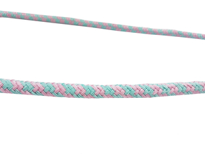 Cotton cord 5 mm - MULTI - mint pink