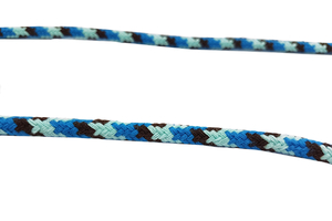 Cotton cord 5 mm - MULTI - blue camo