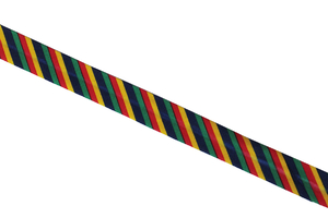 Knitted trim - elastic - Multicolor stripes - II quality