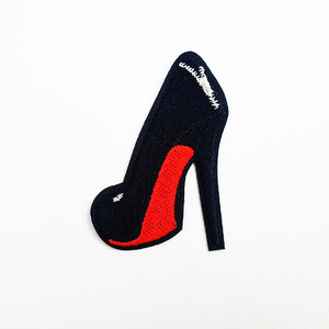 Thermal adhesive patch - high heel shoe