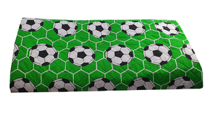 Fabric for picnic mats - green playground