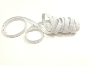Knitted elastic 5mm white 