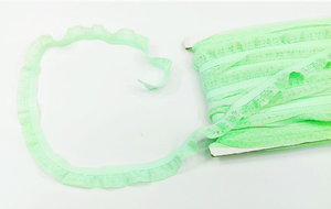 Openwork elastic lace - mint 
