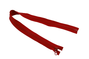 Zipper cube - split - 60 cm - red 