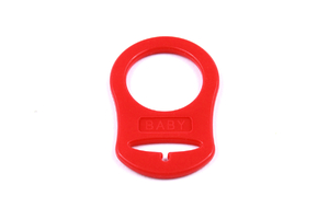 Pacifier hook - red - 20 mm  