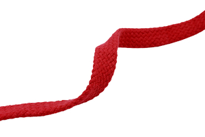 Flat cord - red