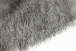 Artificial gray fur 