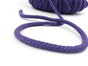 Cotton cord - violet 8mm 