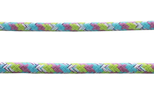 Cotton rope 12 mm - MULTI - turquoise pink