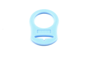 Pacifier hook - blue - 20 mm  