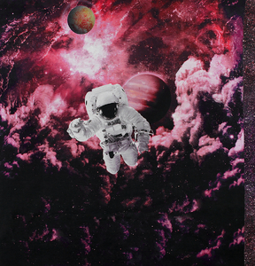 Panoramic panels jersey - cosmonaut